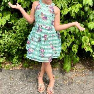 Girls floral summer dress